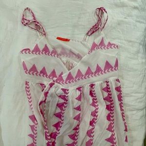 Oliphant SLEEVELESS WRAP DRESS - Paloma Lilac